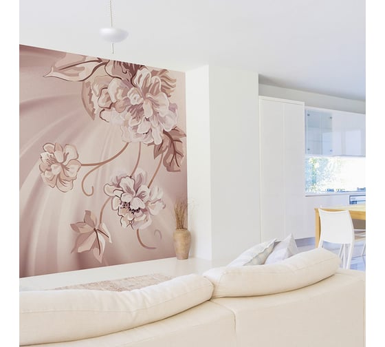 Изображение товара Фотообои ООО Ортограф Delicate flowers pink 2.49x2.7 м OT-G_31648