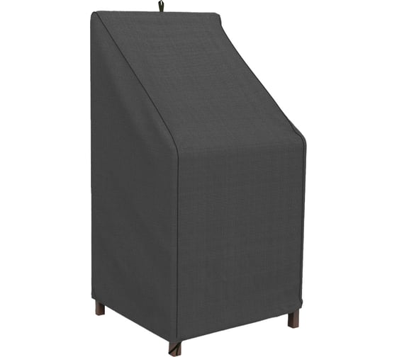 Изображение товара Чехол для кресла Tplus сталь Ротанг 580x570x790/600 мм, оксфорд 240, серый T019322