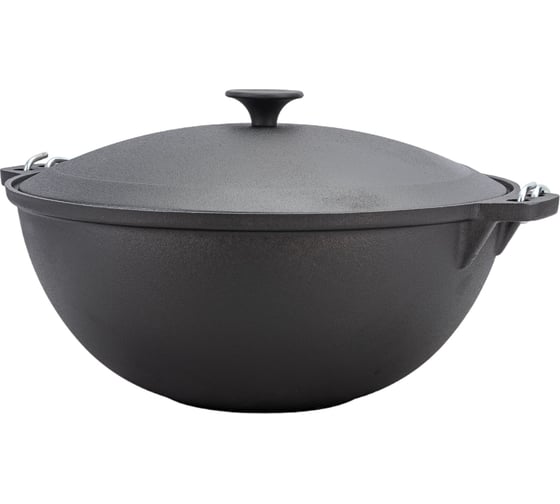 Изображение товара Казан с крышкой MYRON COOK чугун, 8 л MC0082