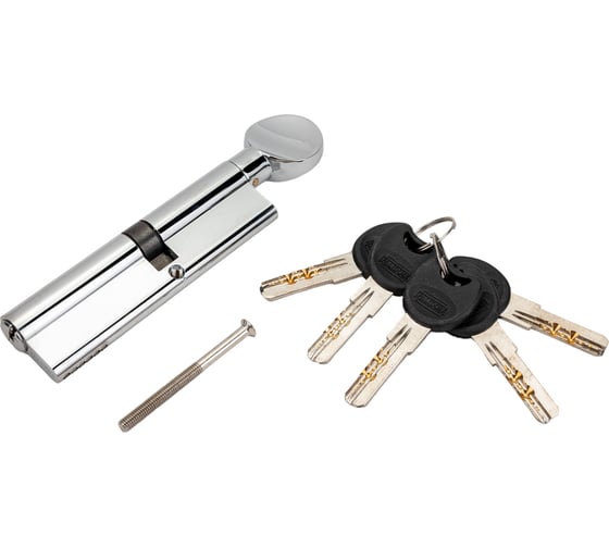 Изображение товара Цилиндр PALIDORE 110PC 60/50С ключ/завертка, хром блестящий 98760908