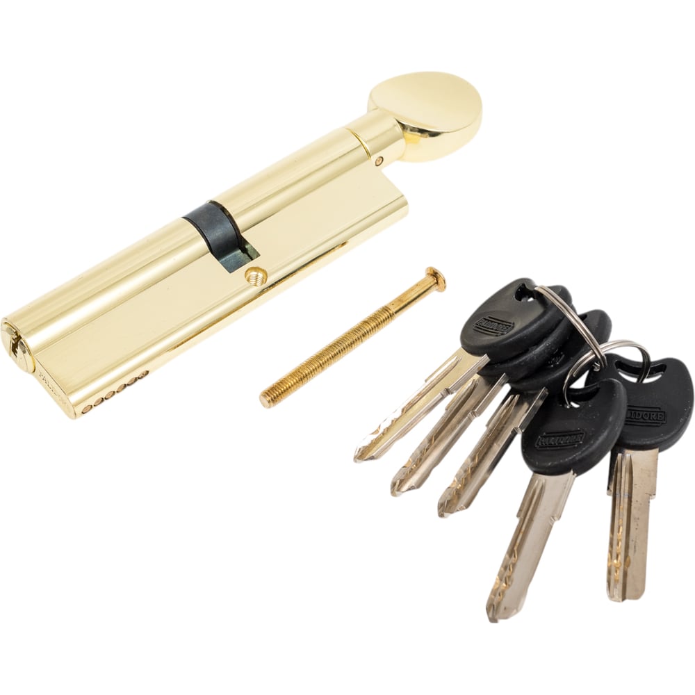 Изображение товара Цилиндр PALIDORE 110PB 60/50С ключ/завертка золото