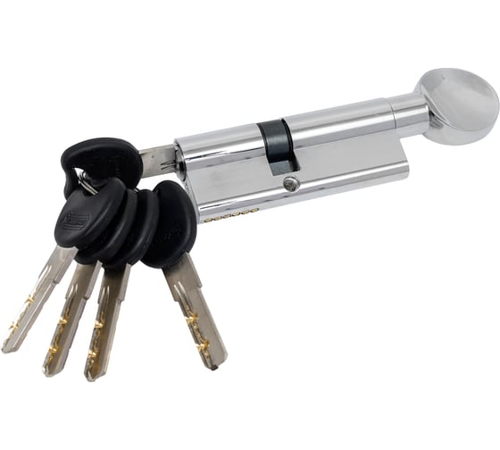 Изображение товара Цилиндр PALIDORE 80PC 35/45C ключ/завертка, хром блестящий 98760924