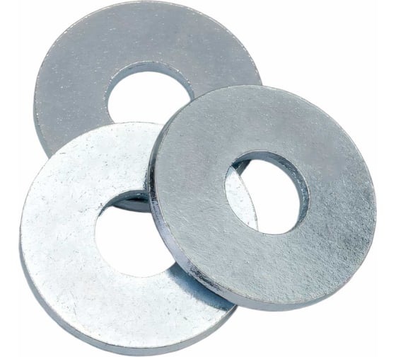 Изображение товара Плоская увеличенная шайба STARFIX М8, цинк, DIN 9021, 5 кг SMV1-22766-5
