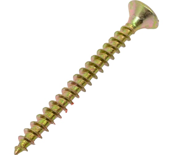 Изображение товара Универсальный шуруп STARFIX 5х50 мм, желтый цинк, 250 шт. SMC3-35430-250