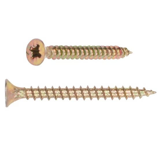 Изображение товара Универсальный шуруп STARFIX 5х70 мм, желтый цинк, 250 шт. SMC3-35450-250