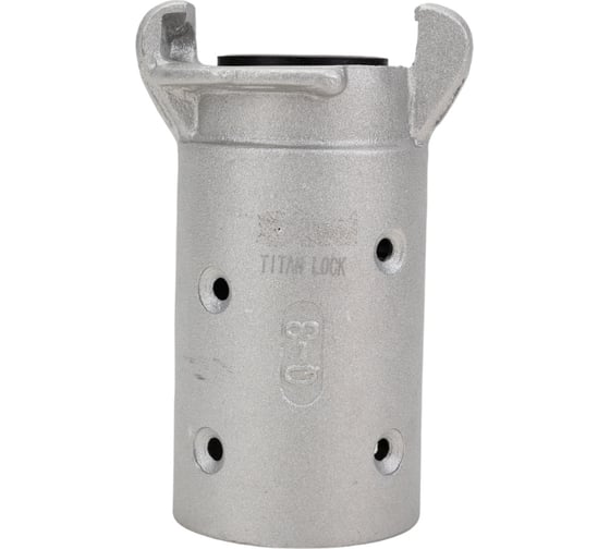 Изображение товара Соединение крабовое под рукав (внутренний диаметр 38 мм; алюминий) TITAN LOCK TL038SBH-AL