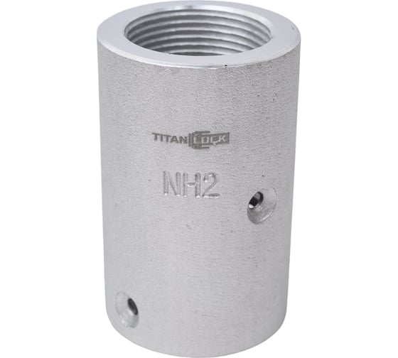 Изображение товара Соплодержатель для рукава (внутренний диаметр 32 мм; алюминий) TITAN LOCK TL032NHAL