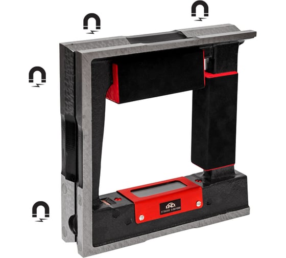 Изображение товара Рамный магнитный уровень Kinex (K-MET) 200x200мм, 0.02мм 5091-02-200