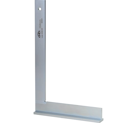 Изображение товара Поверочный угольник Kinex (K-MET) 250x160 мм, тип УШ 4020-33