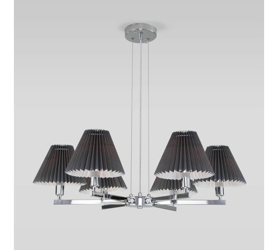 Изображение товара Подвесной светильник Eurosvet 60136 6 хром графит a059041