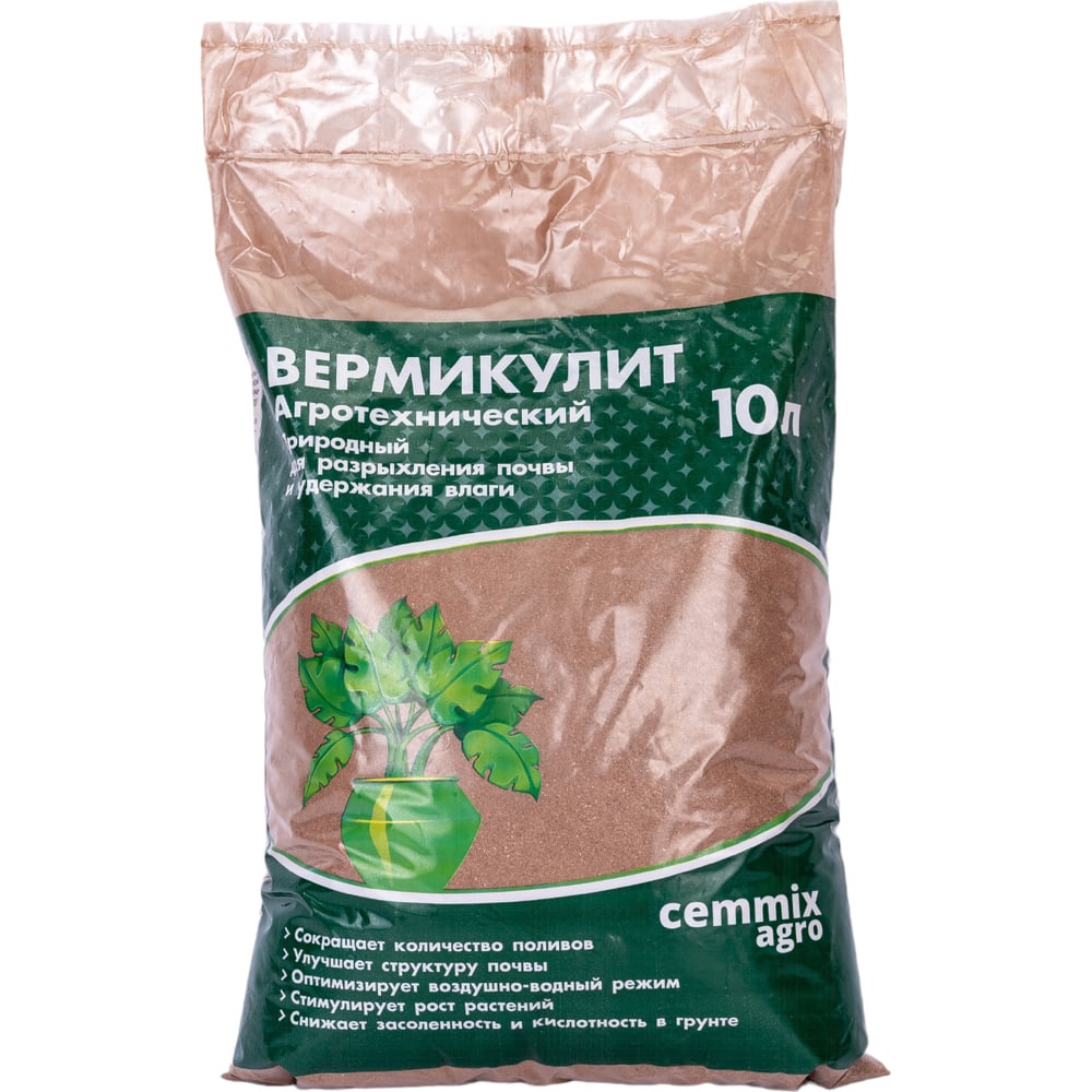 Агротехнический вермикулит CEMMIX вермикулит cemmix 5 л