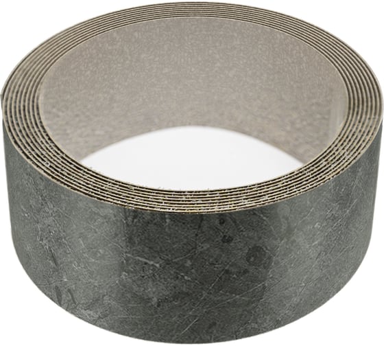 Изображение товара Кромка Союз 45 мм с клеем, Мрамор Лацио черный К2343М