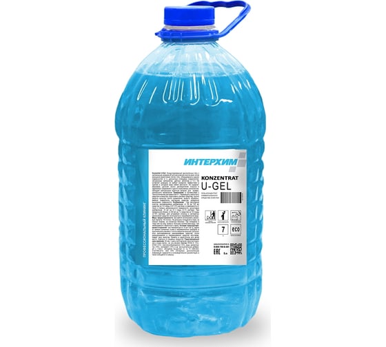 Изображение товара Гель-концентрат универсального средства очистки ИНТЕРХИМ Konzentrat U - Gel 5 л ПЭТ kn00155