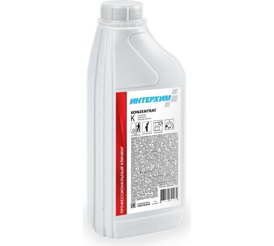 Изображение товара Концентрат кислотного средства очистки ИНТЕРХИМ Konzentrat K 1 л kn02310