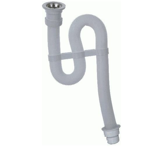 Изображение товара Гофрированный сифон VIRPLAST 1.1/4х40/50, д.70 нерж.чашка 70931 30980312