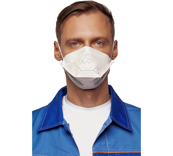Изображение товара Респиратор без клапана респираторный комплекс Нева 100 FFP1 D 3420