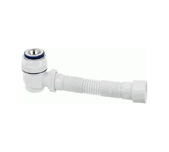 Изображение товара Сифон для поддона VIRPLAST 1.1/2х40мм с гофрой 40/50 L700мм 100920 30986862