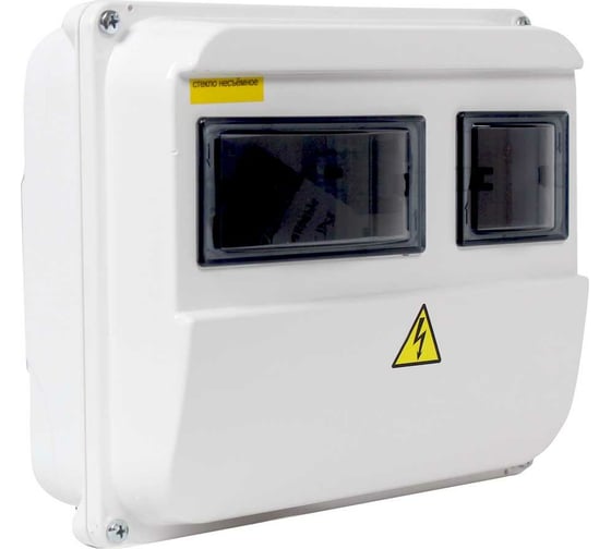 Изображение товара Пластиковый учетно-распределительный навесной корпус KRZMI ЩУРН-П 1/3 IP55 4651117990072