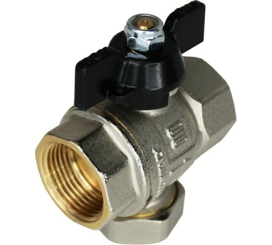 Изображение товара Шаровой кран ELSEN с фильтром механической очистки, 1/2", ВВ, ручка бабочка EV30.1212