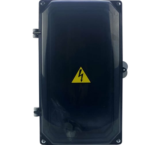 Изображение товара Пластиковый корпус с монтажной панелью KRZMI Solid ЩМПпл-3 прозрачная дверь 368x200x117 IP55 4651117991383