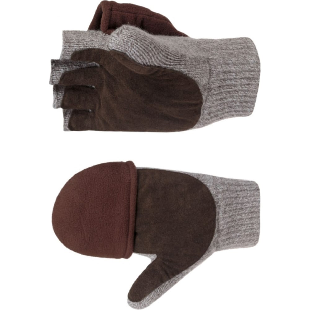 Утепленные перчатки-варежки СОЮЗСПЕЦОДЕЖДА облегченные комбинированные перчатки союзспецодежда