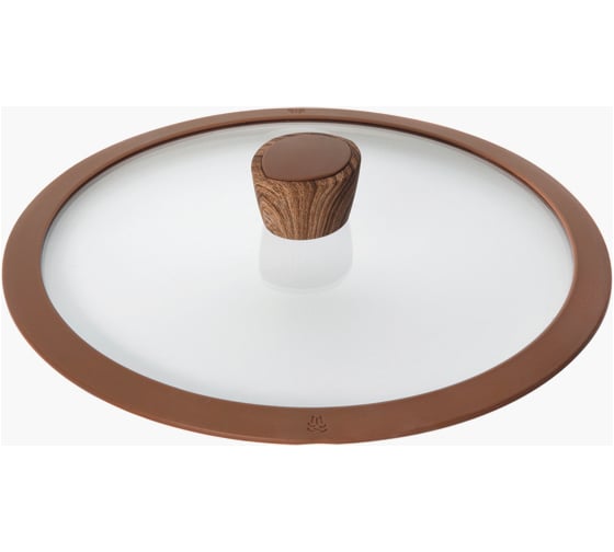 Изображение товара Стеклянная крышка NADOBA GRETA с силиконовым ободом, 26 см, 751312