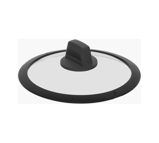 Изображение товара Стеклянная крышка NADOBA DARA с силиконовым ободом, 20 см, 751615