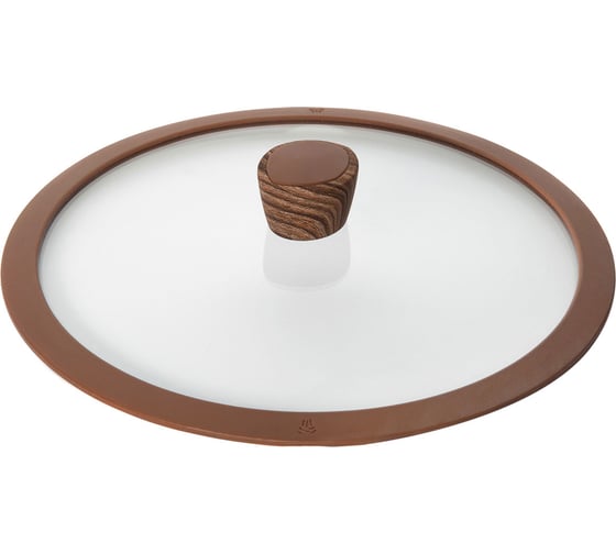 Изображение товара Стеклянная крышка NADOBA GRETA с силиконовым ободом, 28 см, 751311