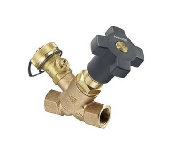 Изображение товара Вентиль OVENTROP с косой врезкой, бронза, Ду25 1050308