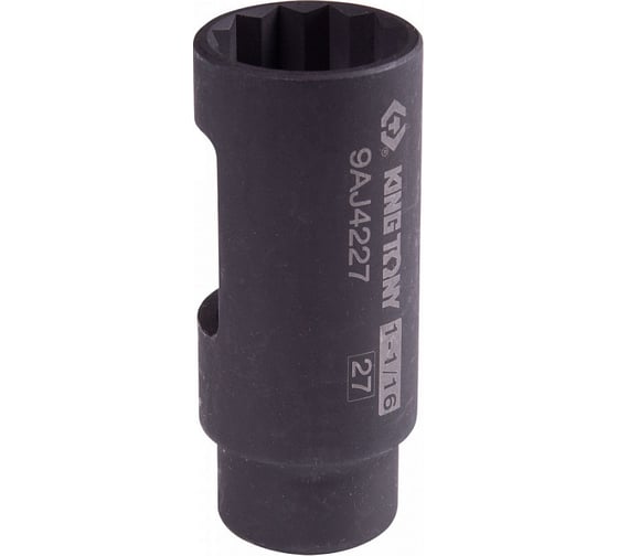 Изображение товара Головка для датчика температуры KING TONY 1/2 , 27 мм, двенадцатигранная 9AJ4227