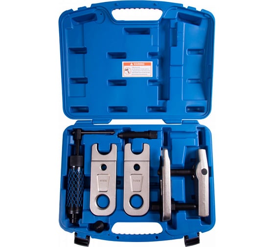 Изображение товара Съемник шаровых опор грузовиков KING TONY гидравлический, 12 т, зев 30-40 мм, 5 пр. 9HBE083