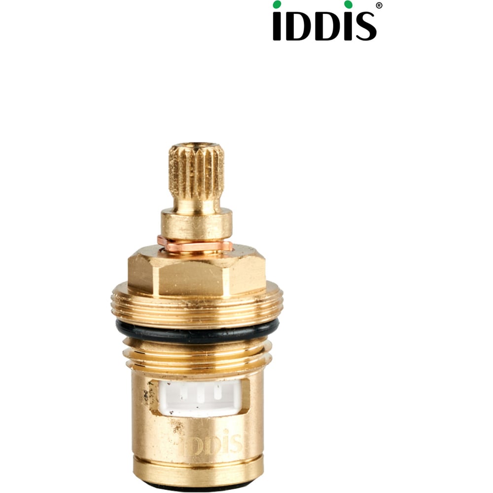 Изображение товара Кран-букса керамическая IDDIS 180°, 20 зубцов, G 1/2", M24, h=46 мм 998CR461SM Изображение товара Кран-букса керамическая IDDIS 180°, 20 зубцов, G 1/2", M24, h=46 мм 998CR461SM