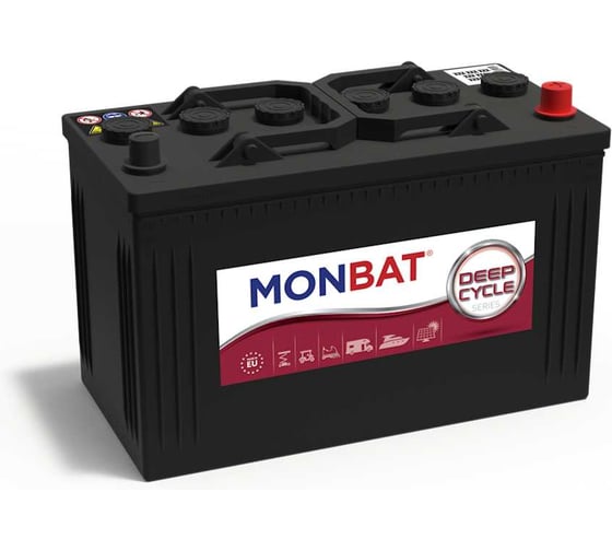 Изображение товара Аккумуляторная батарея MONBAT C E89G31XD3_1 12 Вольт 110 Ач (344x172x235 мм) T1275 GR31DC