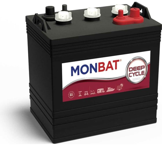 Изображение товара Аккумуляторная батарея MONBAT P90P6US3_1 6V, 240 Ач, 261x181x276 мм MP6VUS-240