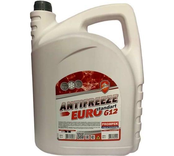Изображение товара Антифриз Промпэк ЕВРО Стандарт Red, 10 кг 4607131790983