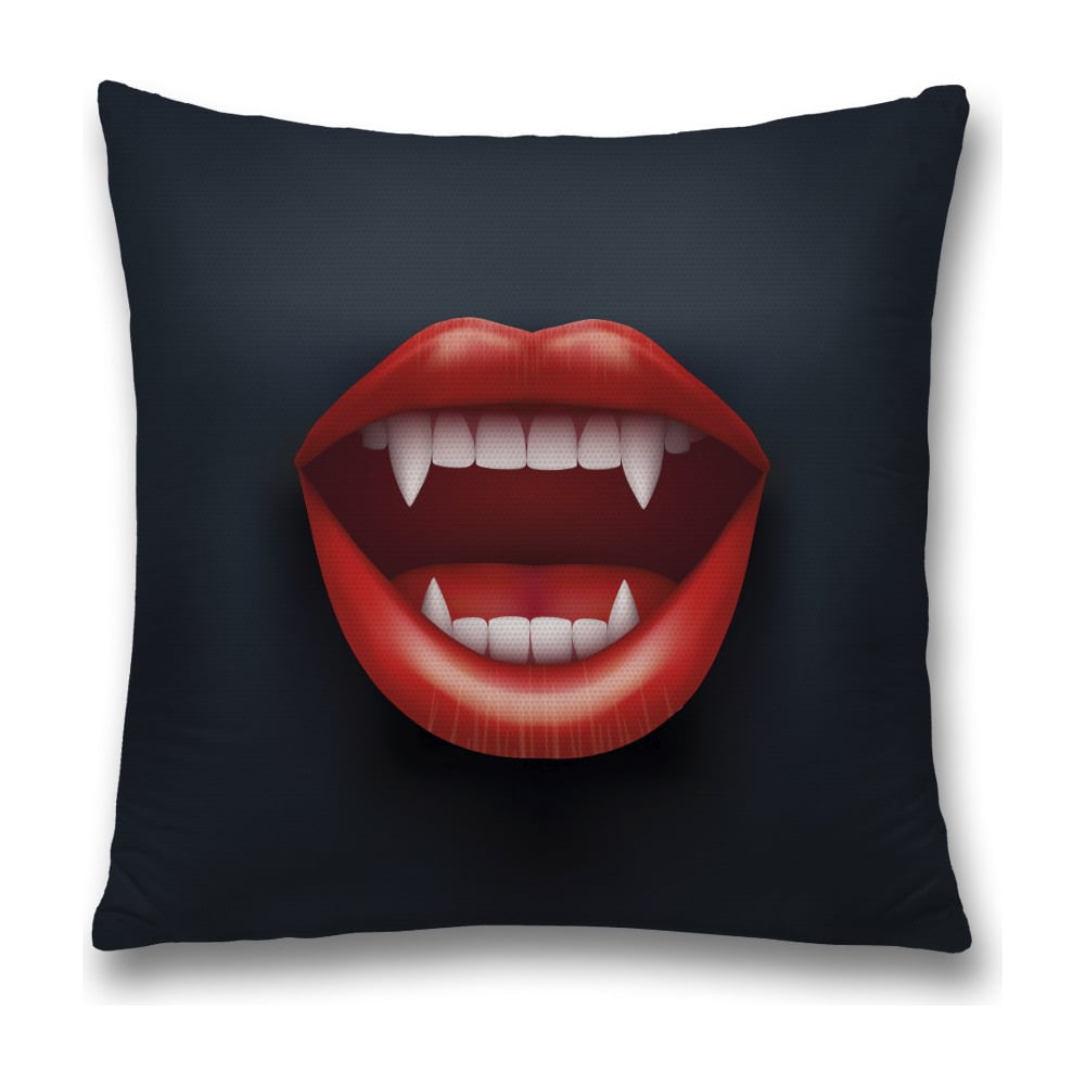 Изображение товара Декоративная наволочка JoyArty sl_35709 полиэстер 45х45 см красный черный белый