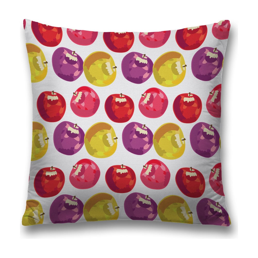 Изображение товара Декоративная наволочка JoyArty 45х45 см из полиэстера с молнией в ярких цветах