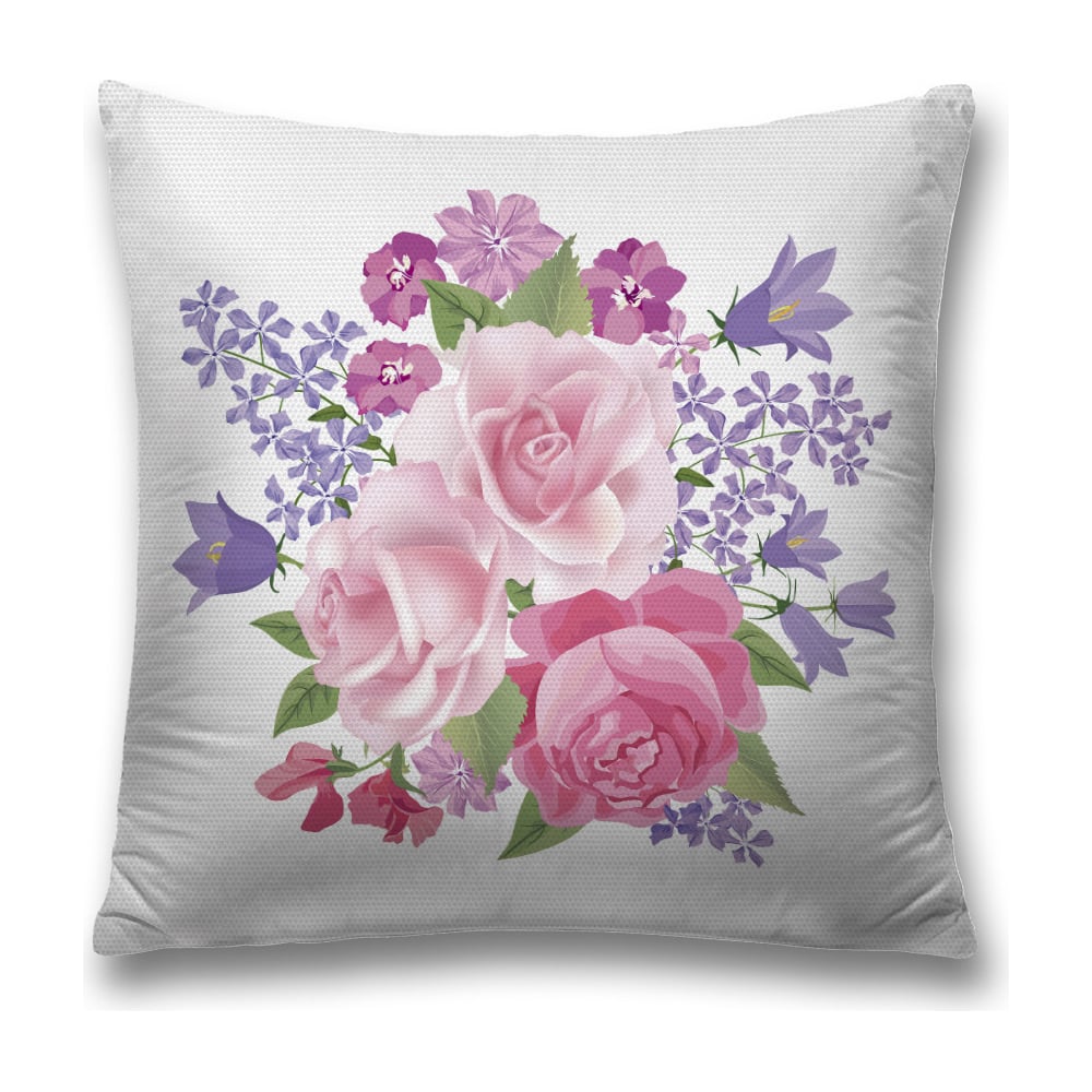 Изображение товара Декоративная наволочка JoyArty 45х45 см яркая многоцветная