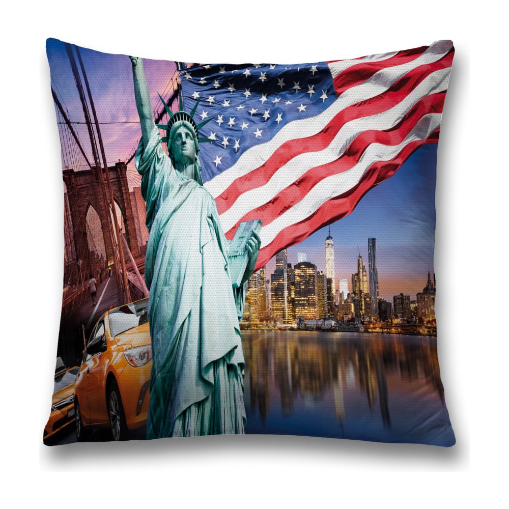 Изображение товара Декоративная наволочка JoyArty 45х45 см с молнией яркие цвета