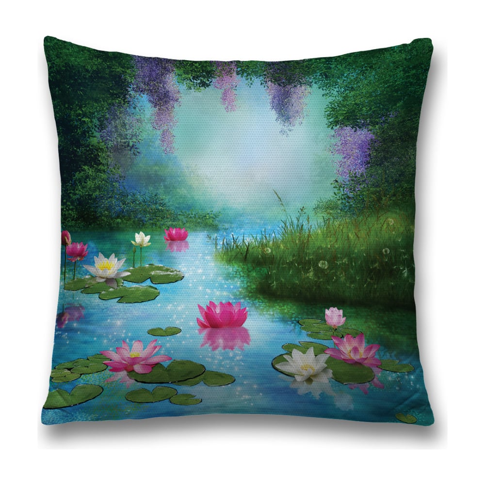 Изображение товара Декоративная наволочка JoyArty sl_32861 45х45 см молния полиэстер разноцветная