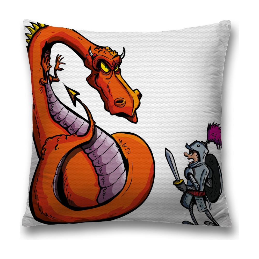 Изображение товара Декоративная наволочка JoyArty 45х45 разноцветная полиэстер молния