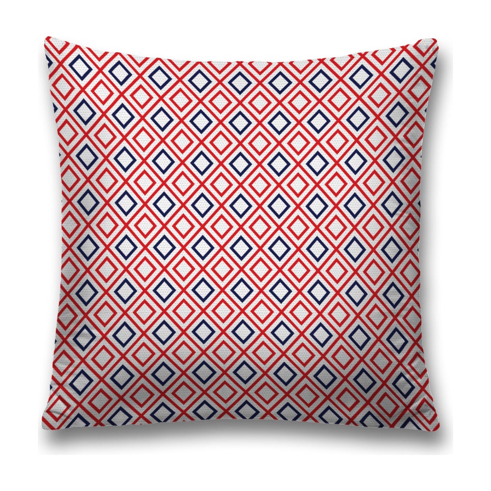 Изображение товара Декоративная наволочка JoyArty 45x45 см полиэстер розовая и синяя