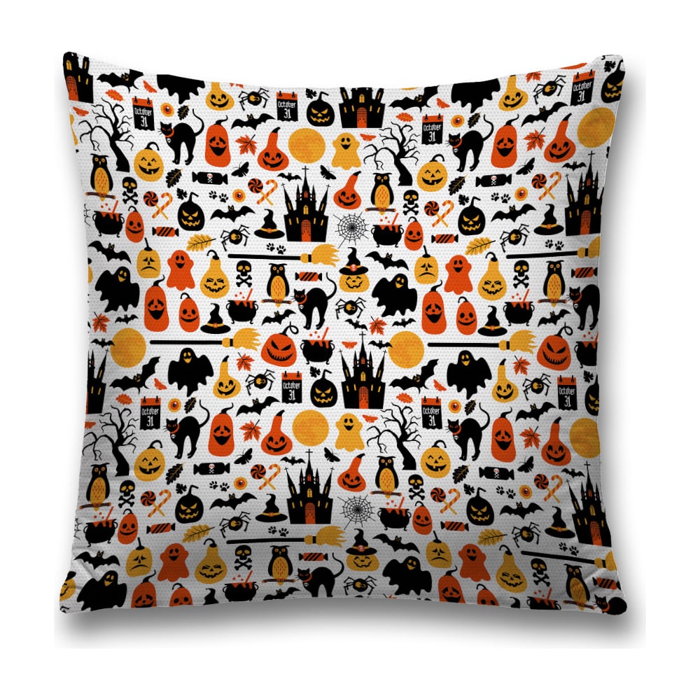 Изображение товара Декоративная наволочка JoyArty sl_36728 45x45 цвет разноцветный молния полиэстер