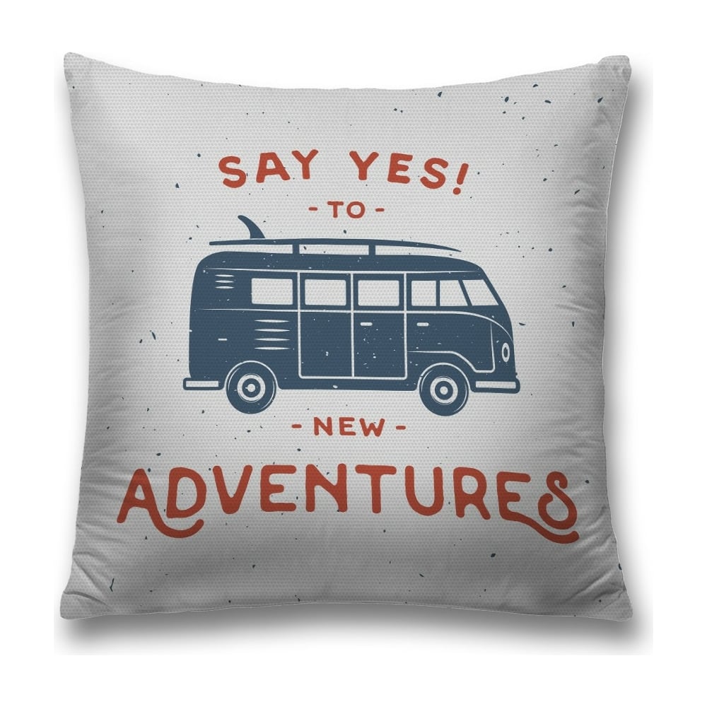 Изображение товара Декоративная наволочка JoyArty 45х45 см из полиэстера с молнией