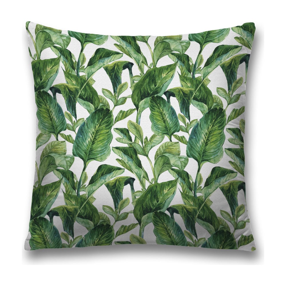 Изображение товара Декоративная наволочка JoyArty 45х45 см полиэстер зеленый салатовый белый