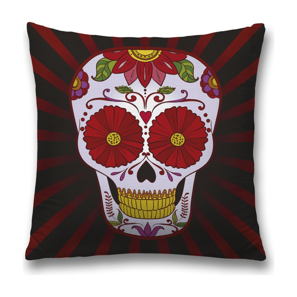 Изображение товара Декоративная наволочка JoyArty 45х45 разноцветная полиэстер молния