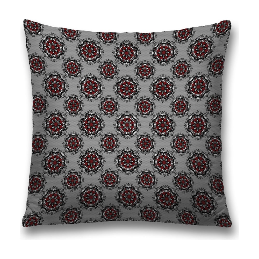 Изображение товара Декоративная наволочка JoyArty sl_33466 черная и серая 45х45 см