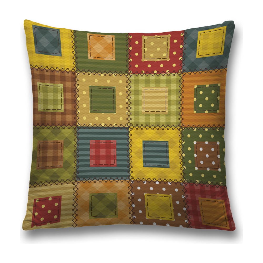 Изображение товара Декоративная наволочка JoyArty 45х45 см яркий дизайн из полиэстера