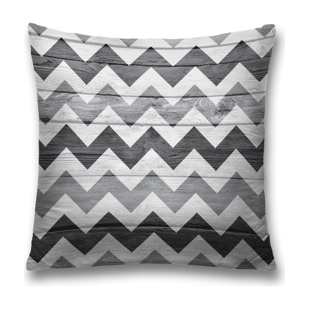 Изображение товара Декоративная наволочка JoyArty sl_4316 серый и белый 45х45 см