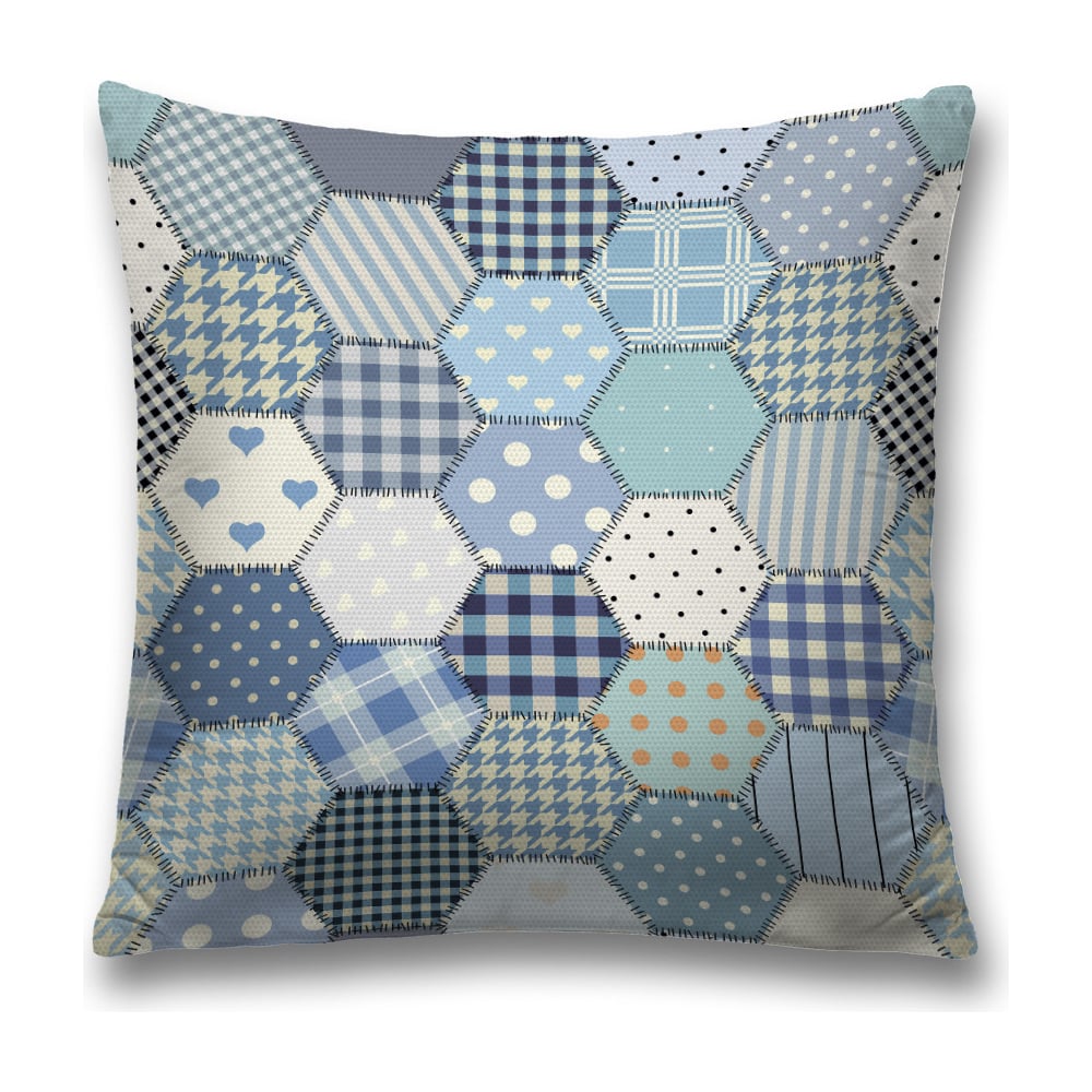 Изображение товара Декоративная наволочка JoyArty 45х45 разноцветная полиэстер